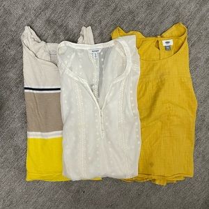 3 Top Bundle Old Navy size XXL